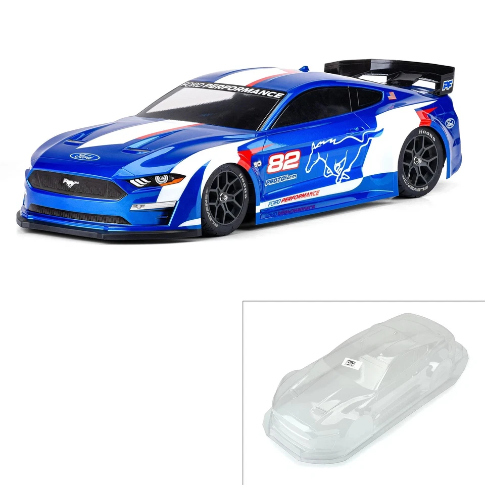 Protoform #1582-00 2021 Ford Mustang GT Clear Body For Arrma Vendetta  - Image 3 of 3