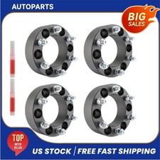 4x 2 6x5.5 14x1.5 Wheel Spacers 108mm For Chevrolet Silverado 1500 Gmc C2500
