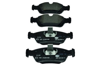 Disc Brake Pad Set-Base Hella-PAGID 355008741