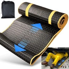 Magic Rolling Creeper Mat Portable Mechanics Mat  Low Clearance, Foldable Garag