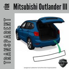 Ladekantenschutz Lackschutzfolie für   Mitsubishi Outlander III  transparent