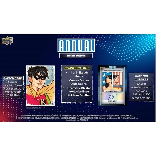2023-24 Upper Deck DC Annual 6-Pack Blaster Box - IN HAND! NEUERSCHEINUNG 🔥 - Bild 4 von 5