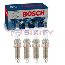 4 pc Bosch EVO Spark Plugs for 2018-2020 Jaguar XE 2.0L L4 Ignition Wire bv