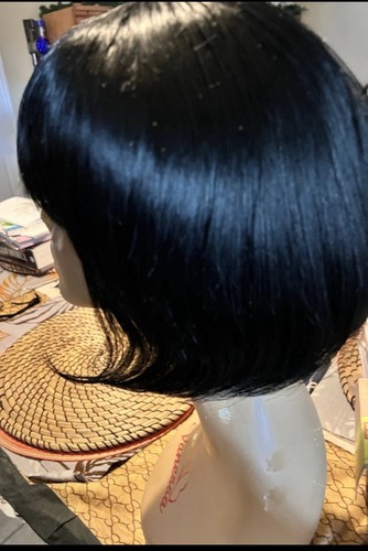 ARI ~ Vollperücke kurz Bob Fw3006 Farbe: 1B schönes leichtes Echthaar 100% - Bild 4 von 4