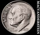 1955 Silver Roosevelt Dime - Choice Gem Brilliant Unc  Lustrous  #K750