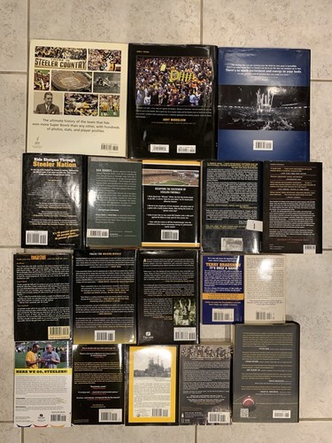 Pittsburgh Steelers Bücher 18 Stück - Bild 4 von 10