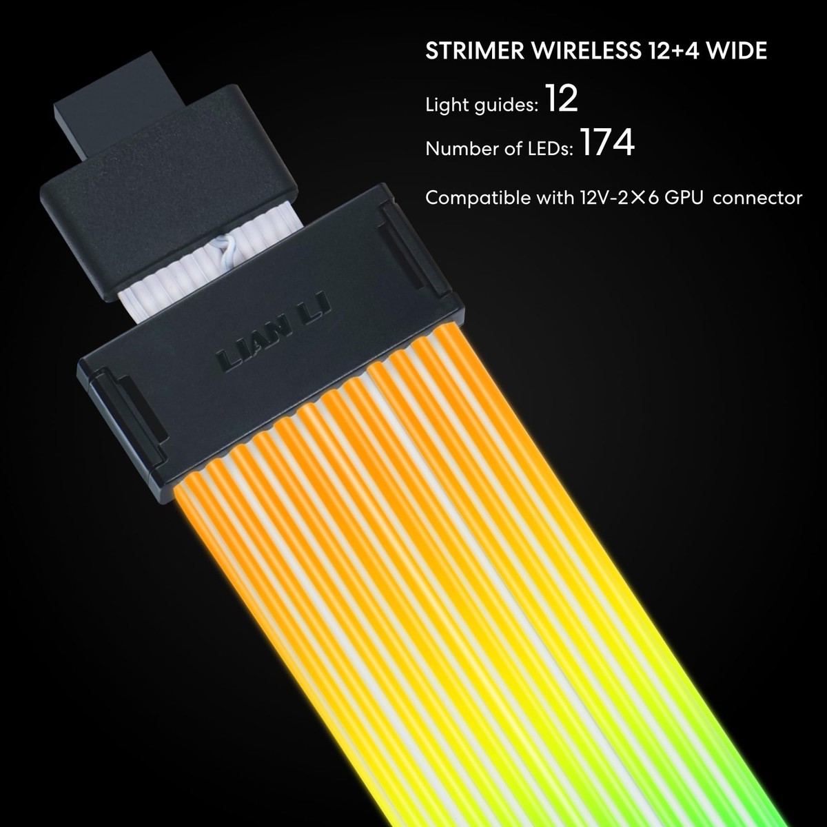Lian Li Strimer Wireless 16 Pin PW16-121W - Addressable RGB Power