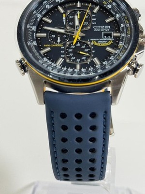 CITIZEN ECO-Drive WR200 BLUE ANGELS 腕時計 Citizen Eco-Drive Blue Angels World Chronograph A-T