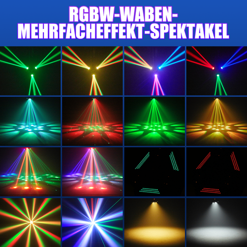 250W Moving Head Światło sceniczne DMX512 LED RGBW DJ Impreza Disco Światło Efekt laserowy - Zdjęcie 3 z 11
