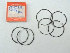 NOS Cycle Craft Piston Ring Set 1.0 75-16191 Triumph 650cc W3187