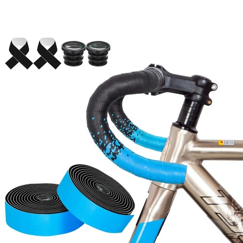 EVA Foam Bike Handlebar Tape with PU Cover for Gradient Road Bicycle Bars - Picture 1 of 43