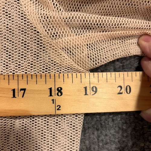 NUEVO CON ETIQUETAS Chaqueta Alberto Makali L Beige Crema Moto Malla Hilo Metálico Cremallera - Imagen 8 de 12