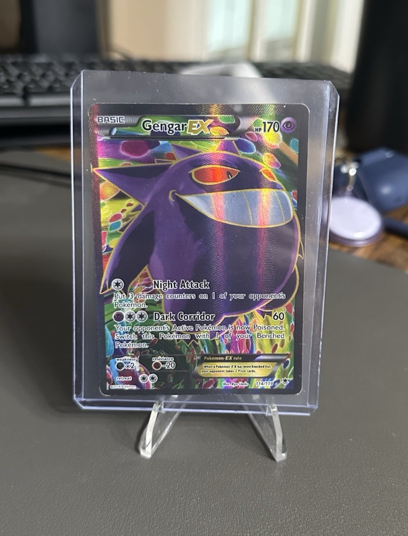Gengar EX Full Art Ultra Rare - Phantom Forces 114/119 Holo