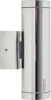 Up Down AußEnleuchte Serres Messing GU10 IP64 In Chrom Lampe Strahler Wand Haus
