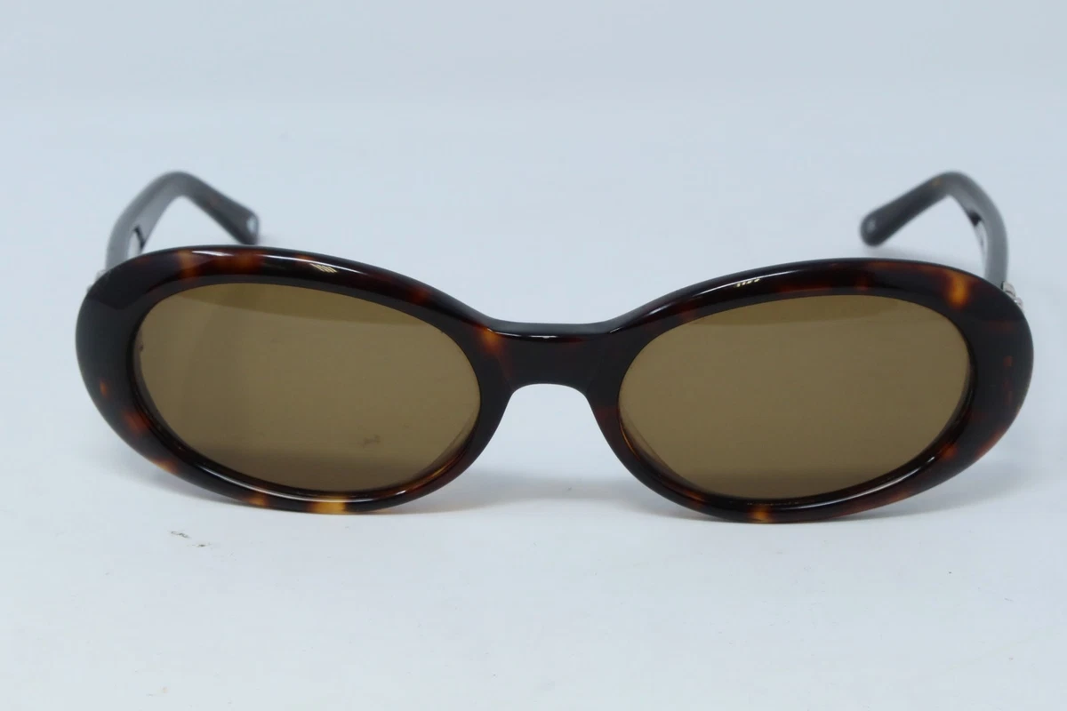 Brighton Made In The Shade Sunglasses‎ Oval Brown Handmade w/ Case Vintage Brighton Women\ main image 3