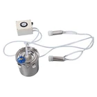 Cows Milking Machine W/6L Stainless Steel Bucket Silicone Hose US Plug