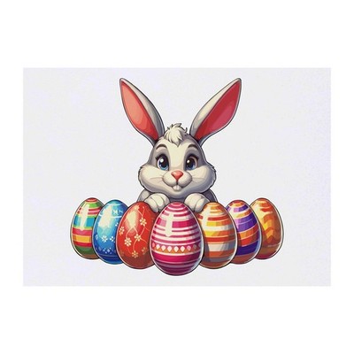 Temporäre Tattoos/Transfers ''Osterhase mit Eiern'' (TO00100805)