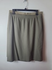 Lot 2 Jaeger Wool Skirts Size 12 US 14 UK Made in Great Britain Italy Vtg