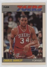 1987-88 Fleer Charles Barkley #9 HOF