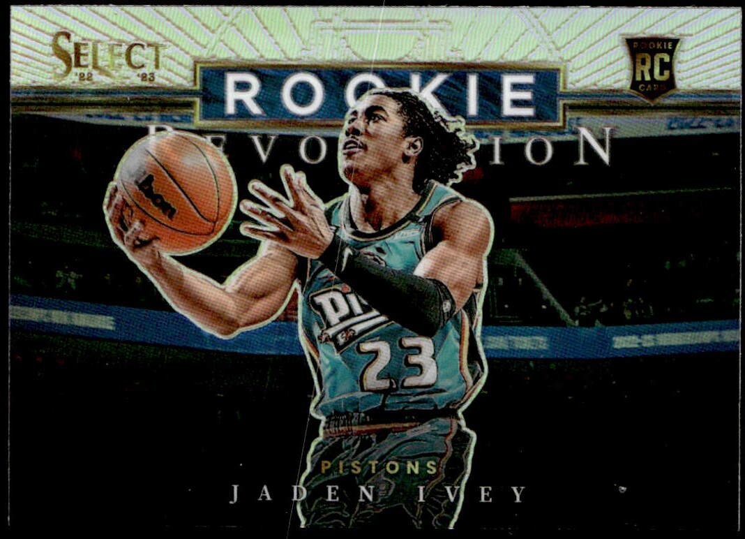 2022-23 Panini Select #10 Jaden Ivey Rookie Revolution Silver Prizms E1