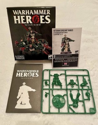 Warhammer 40K Heroes 6 - Space Marines Dark Angels - Veteran Sergeant Ramus NOS