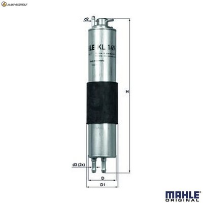 KRAFTSTOFFFILTER KL 149 FÜR ALPINA BMW M52 B28 3.3L 6cyl B3N46 B20 CA 2.0L 4cyl