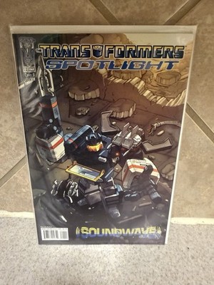 Transformers Spotlight: Soundwave 1 B Variant Cover Comic IDW