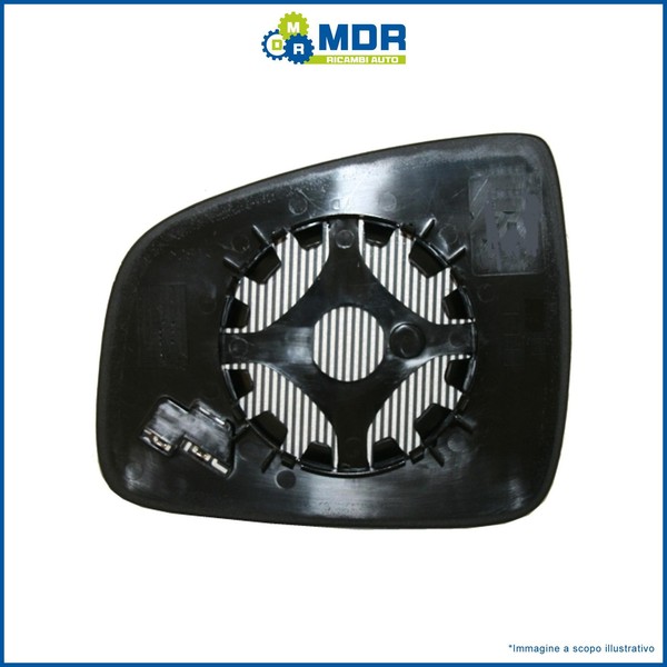 W-Parts Thermoscheiben-Einsatz Spiegel Links Gebogen FüR Dacia Logan 2008-2016-image