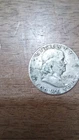 1950 Franklin Half Dollar Silver Coin Philadelphia Business Strike Circulated