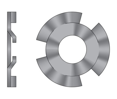 #ad #ad Finger Spring Washer .926 x .453 x .007 Spring Steel 20 Pieces $30.35