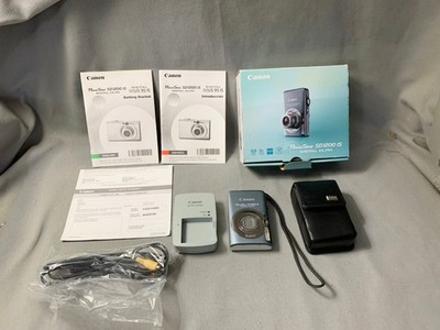 Canon PowerShot SD1200 IS ELPH Digital Camera Bundle IXUS 95 IS 10.0MP Working