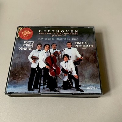   Tokyo String Quartet Beethoven The Early + Middle + Late Quartets 3 CD Set