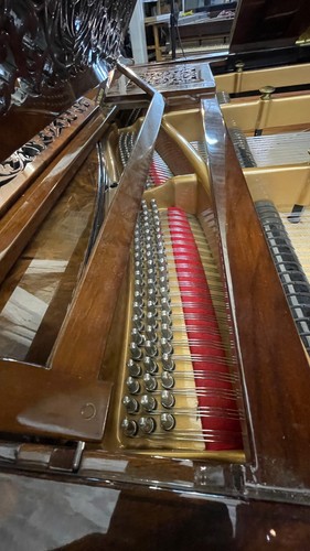 Flügel Walnusswurzel TOP Brinsmead 200 cm Fortepiano - Picture 12 of 12