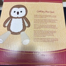 Scentsy Buddy Plush Oakley Fluffy Owl 13  Tag Stuffed Animal Lovey NO SCENT PACK