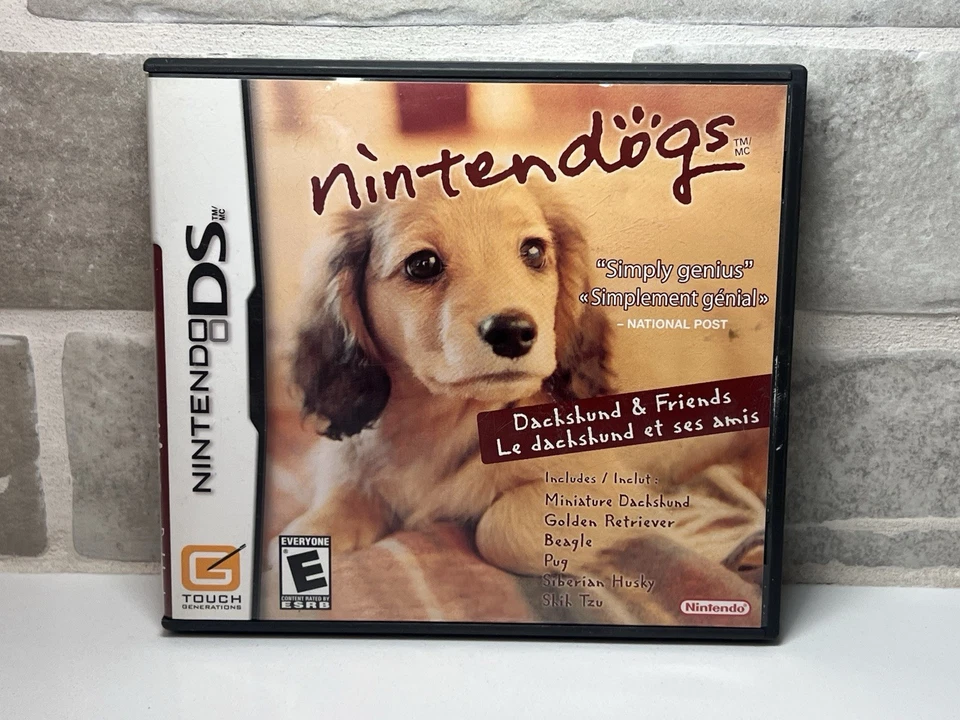 Nintendogs Dachshund & Friends Nintendo DS Game CIB Complete Tested - Image 2 of 4