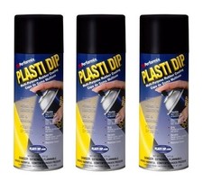 Plasti Dip 3-Pack Performix Black 11oz Spray Can Rubber Handle Coating