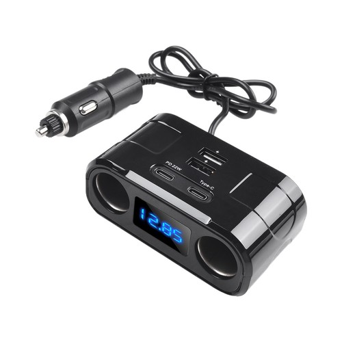 QC USB -Auto -Ladegerät Einschalten Der Schaltersteuerung USB -Auto -Ladegerät - Zdjęcie 7 z 12