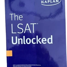 Kaplan The LSAT Unlocked Course Edition Study Guide *NEW