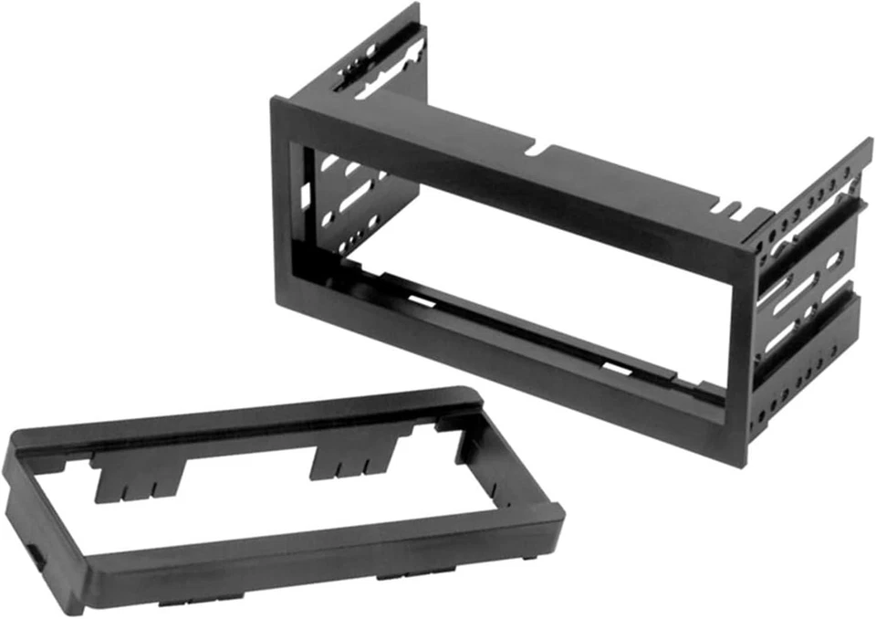 Kit de tablero de radio DIN único Scosche GM1500B con soportes universales y negro Foto 2 de 4