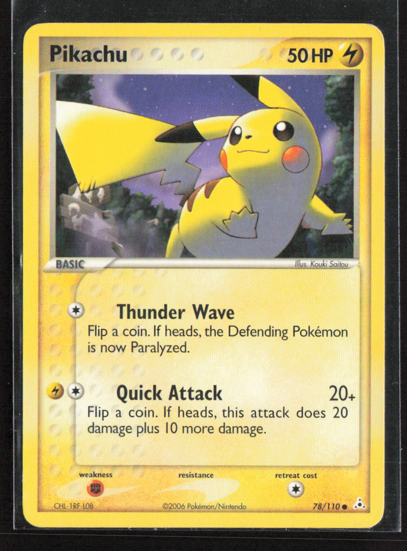 Pokemon Holon Phantoms #78/110 Pikachu Near Mint or Better