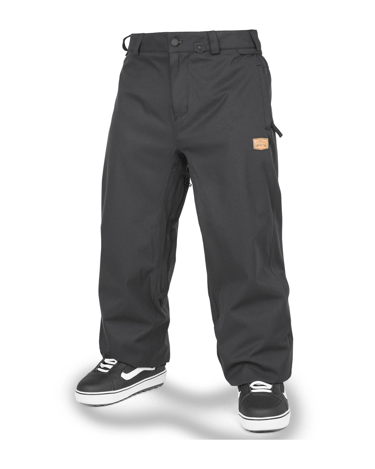 Volcom Arthur 20K Men's Snow Pants, Black, XX-Large