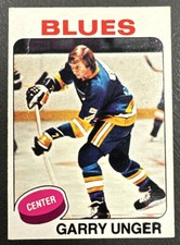 1975-76 O-Pee-Chee Hockey - #40 Garry Unger - St Louis Blues