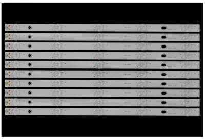 10pcs LED Strips Makvision Wei-ya MT43W-267C3 MT43W-26723 MT43W-861A3 TB4307D V0