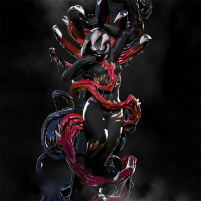 1/10 27cm Gwenom Sp1deerman 3D Printing GK Model Kit Unpainted Unassembled GK