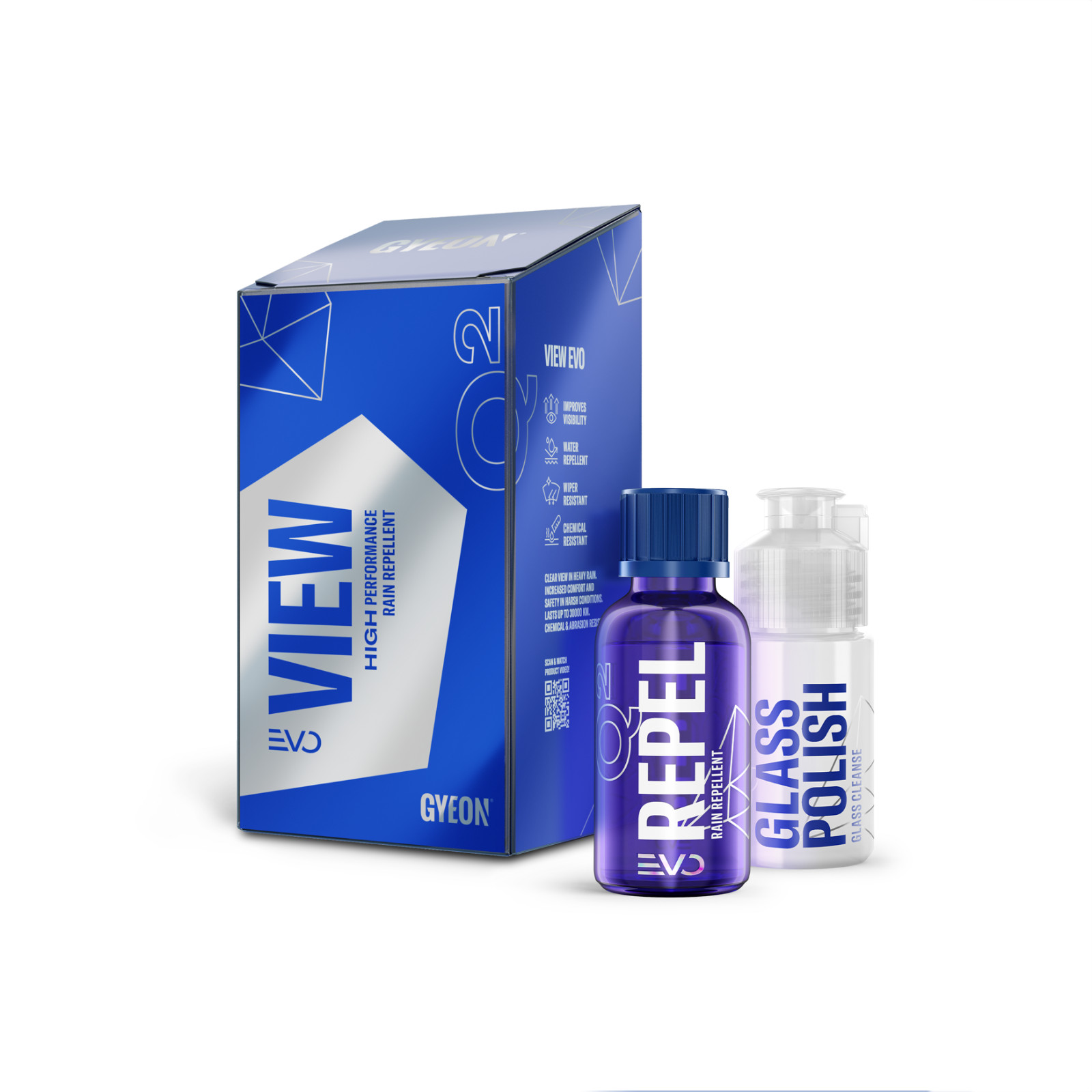 Gyeon Q2 View EVO Ceramic Coating. Quality, Hydrophobic Glass Coating **NEW**