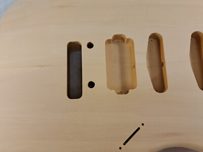 Basswood HSS guitar body - fits Fender Strat Stratocaster neck