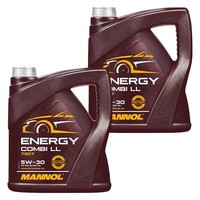 2X4 Liter Mannol Energy Combi LL 5W-30 MotoröL MN7907 API SN Acea C3