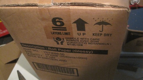Noritsu H073092 dDP-411/421/621 & M300 Glossy Paper 10"x328' - 2 Rolls Lot M292 - Picture 3 of 3
