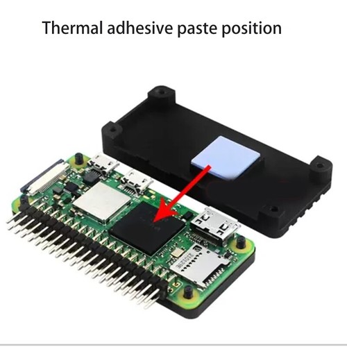 with 40Pin GPIO Header for Case for Zero 2 for W Heat Dissipation A - Afbeelding 5 van 8