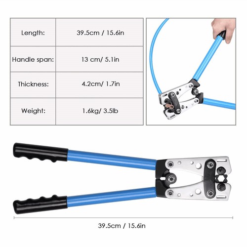 420/140 Stck. Kabelschuh Kupfer Ring Crimp Terminal/Zange Batterie Draht Verbinder Kit - Bild 25 von 25